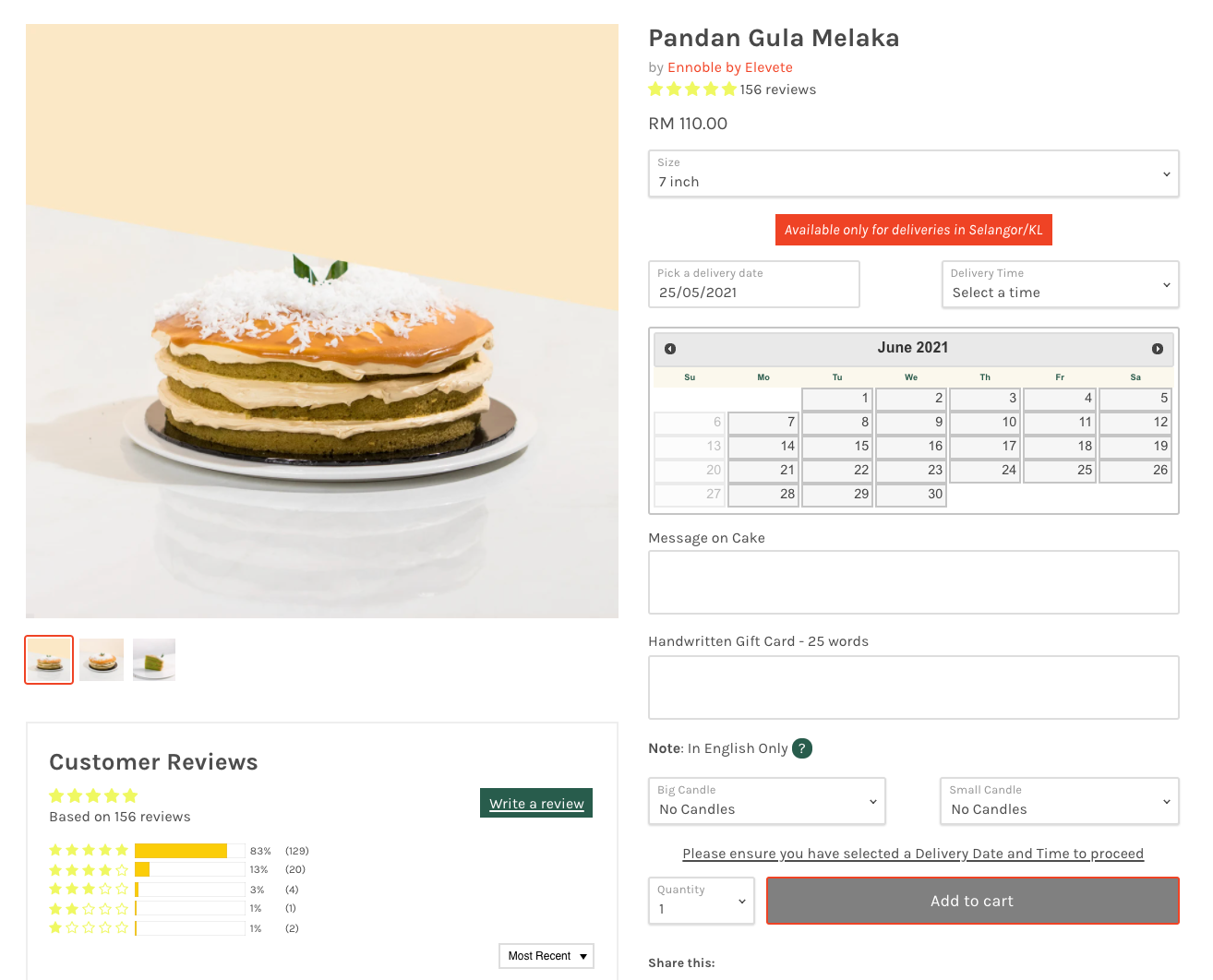 How to Order on Cake Together