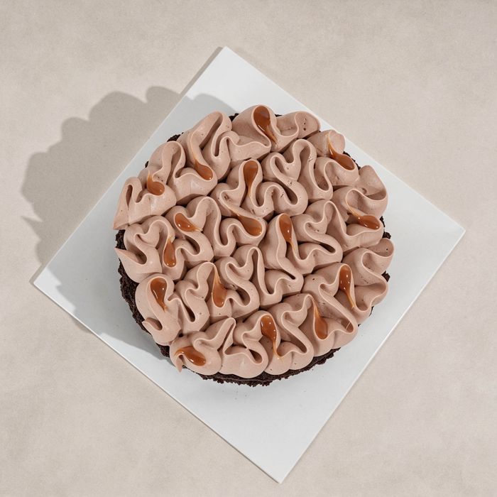 Salted Caramel Drizzle Chocolate Cake 6 inch