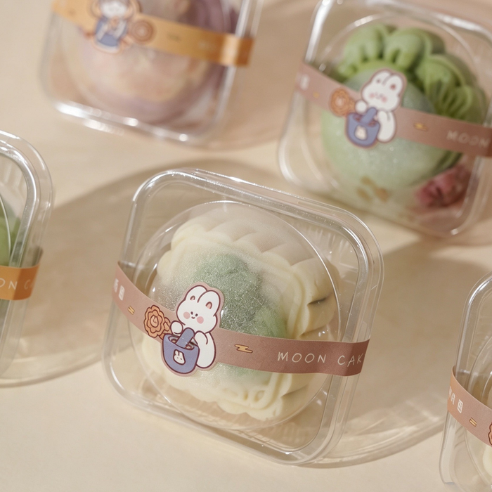 月圆人圆月饼 Snow Skin Mooncake