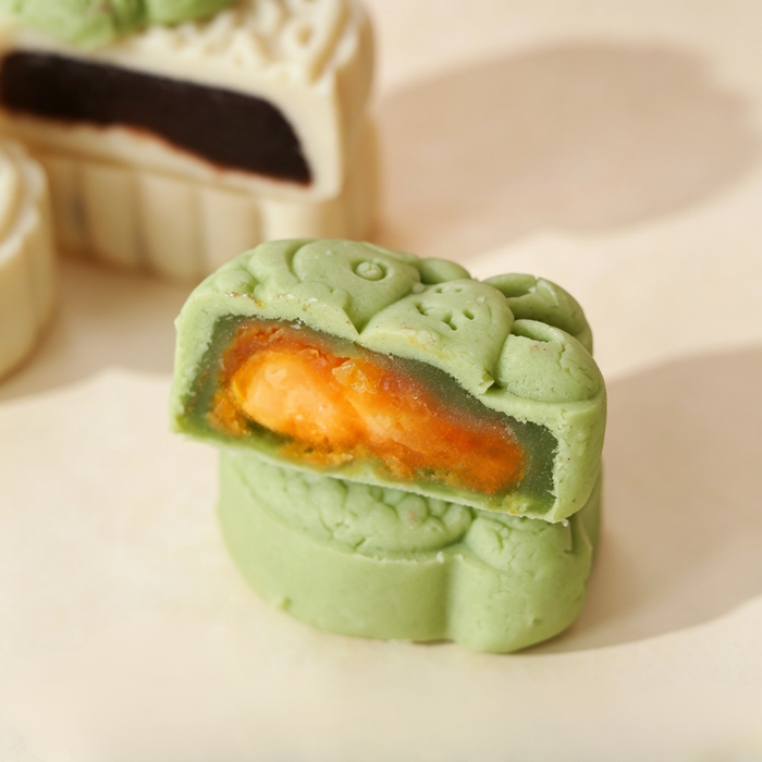 月圆人圆月饼 Snow Skin Mooncake