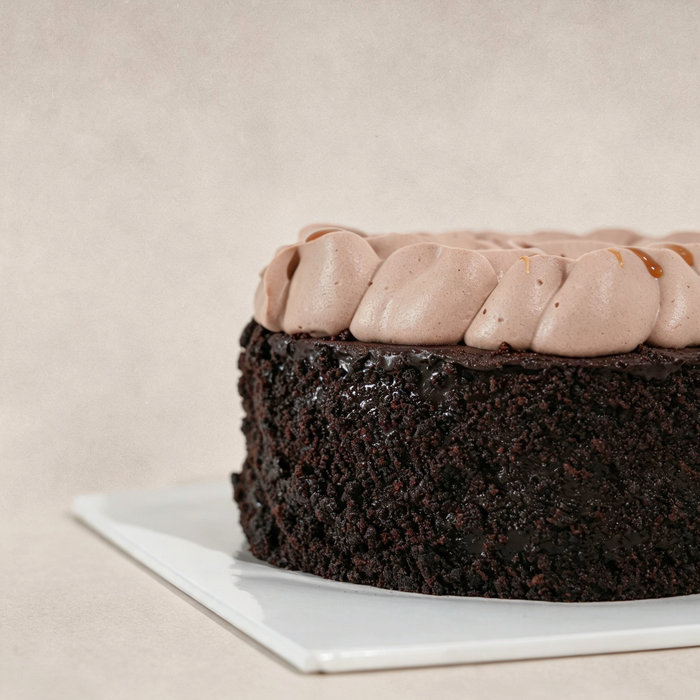 Salted Caramel Drizzle Chocolate Cake 6 inch