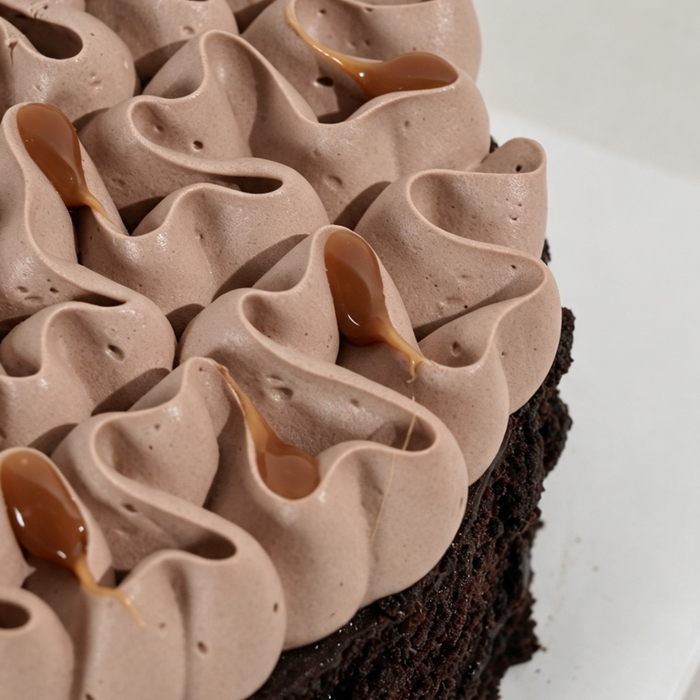 Salted Caramel Drizzle Chocolate Cake 6 inch