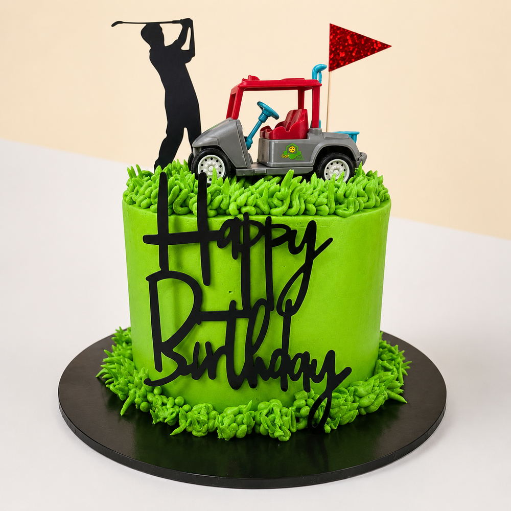 Golf Theme Cake