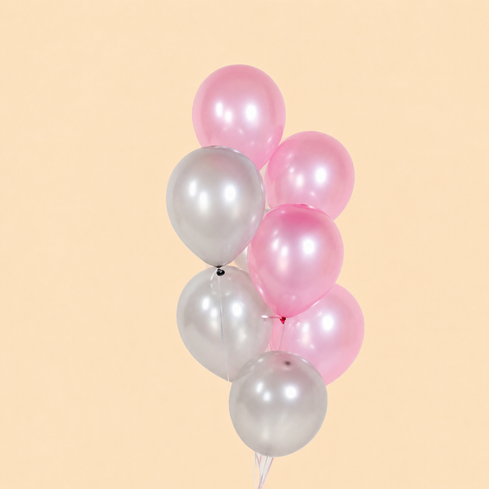 Helium Balloons 8 Pieces