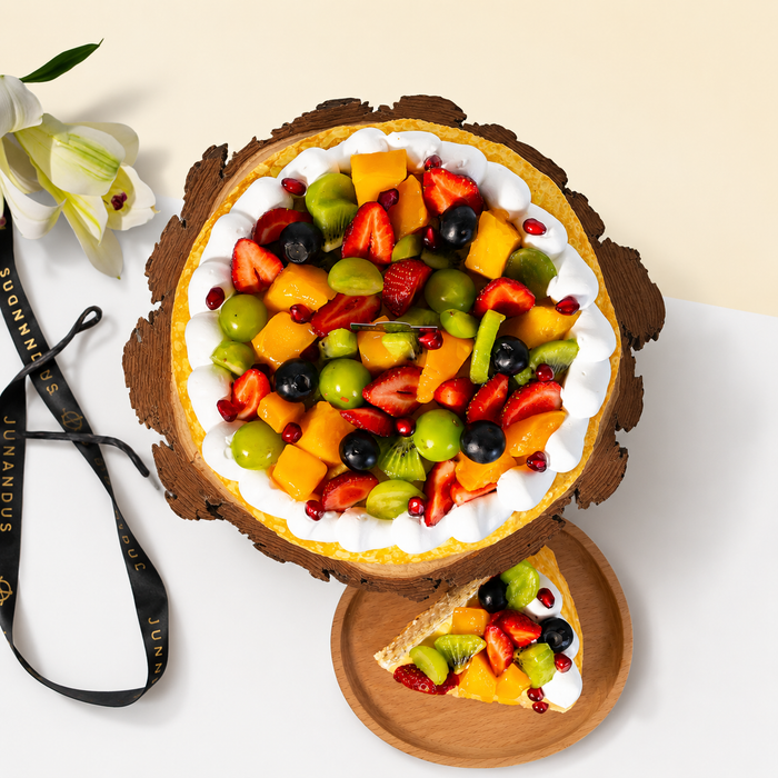 Fruity Madagascar Vanilla Crepe Cake