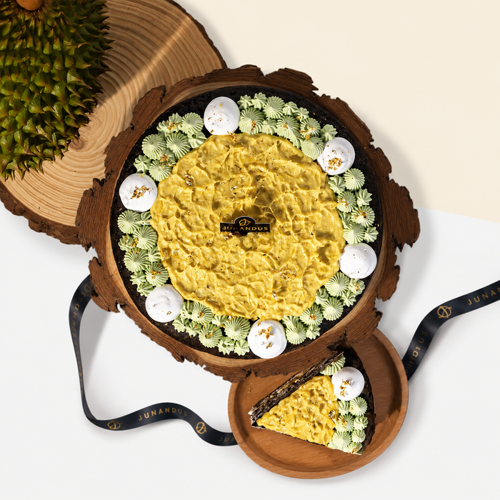 24K Musang King Durian Crepe Cake