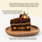 Callebaut Gianduja Dark Chocolate Chiffonge Cake