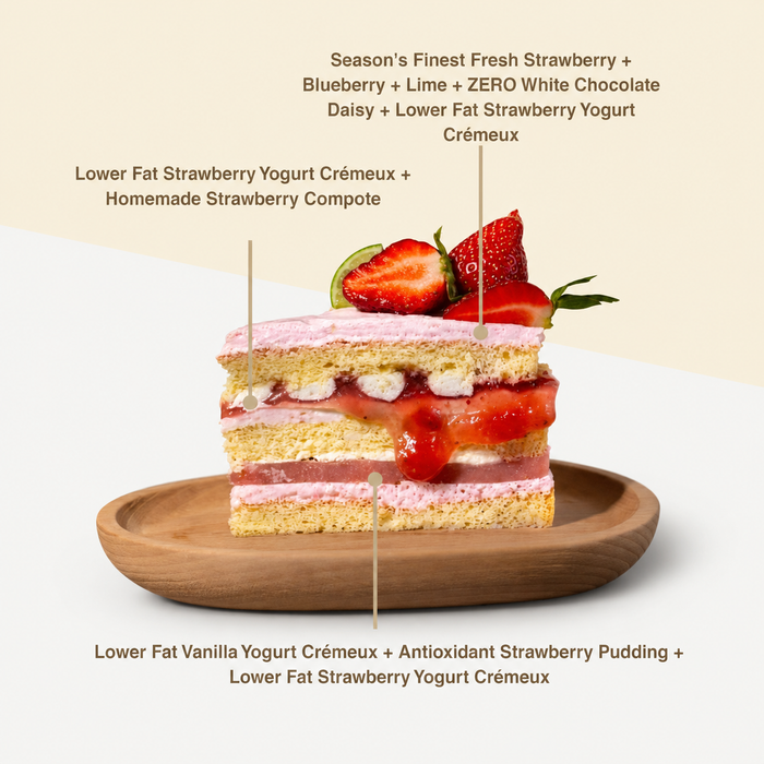 Strawberry Victoria Chiffonge Cake