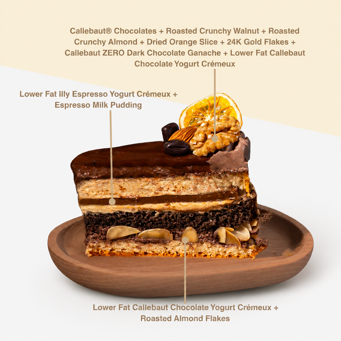 Callebaut Gateau Opera Chiffonge Cake