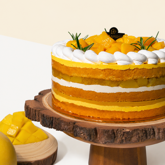Mango Yogurt Chiffonge Cake