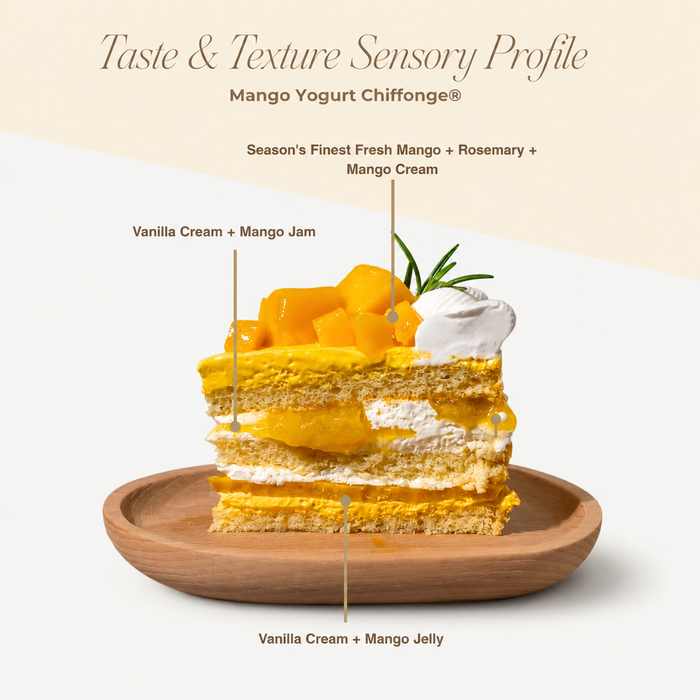 Mango Yogurt Chiffonge Cake