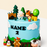 Old Macdonald Farm Theme Cake 6 inch
