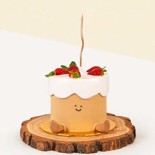Strawberry Plushie Cake 6 inch