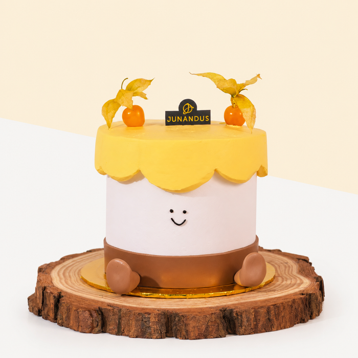 Girl Girl Plushie Cake 6 inch