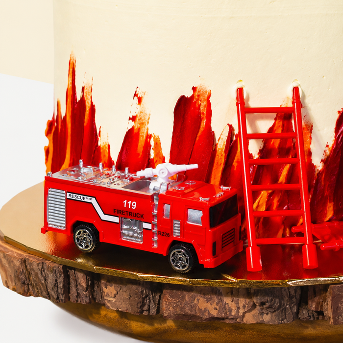 Firefighter Theme Cake 6 inch