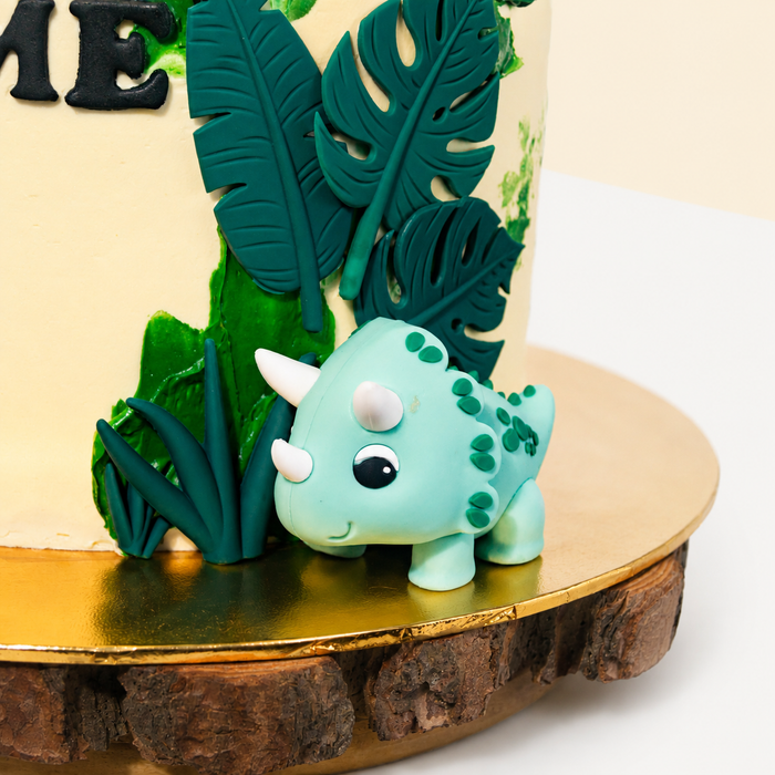 Cute Dino Theme Cake 6 inch