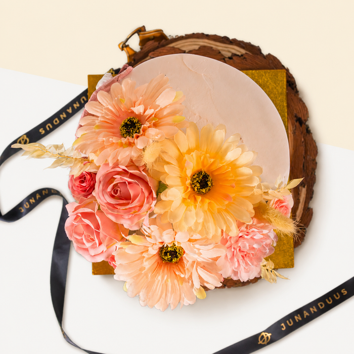 Antique Bloom Designer Cake 6 inch