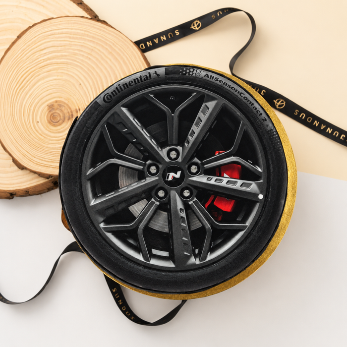 Sport Car Tyre Theme Cake 6 inch