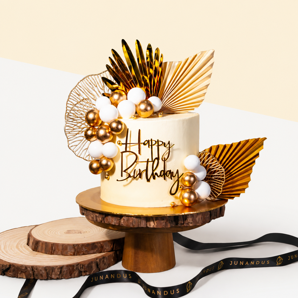 Majesty Gold Designer Cake 6 inch
