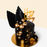 Midnight Black Designer Cake 6 inch