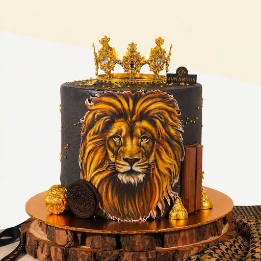 Majestic Lion Designer Cake 6 inch