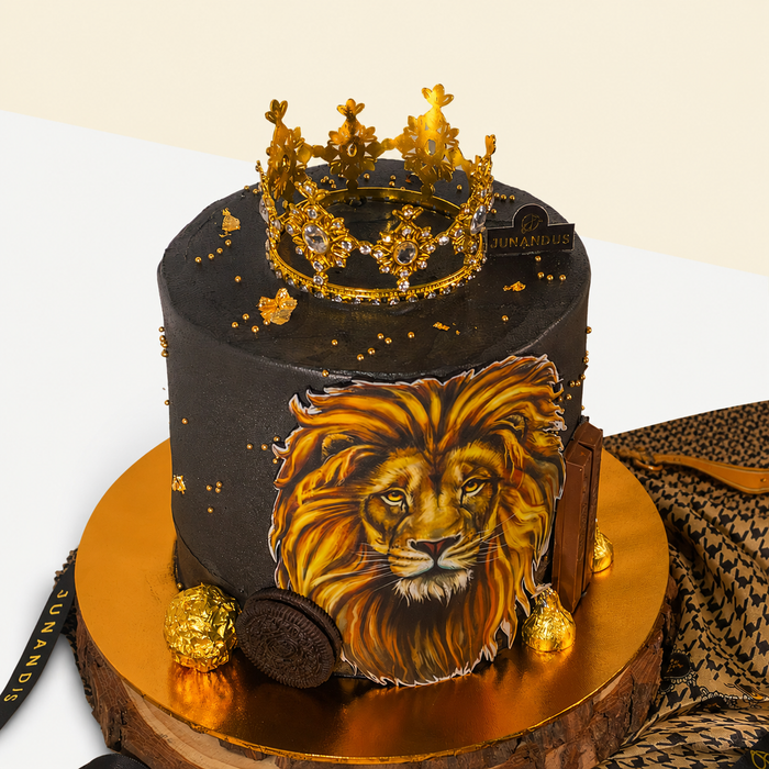 Majestic Lion Designer Cake 6 inch