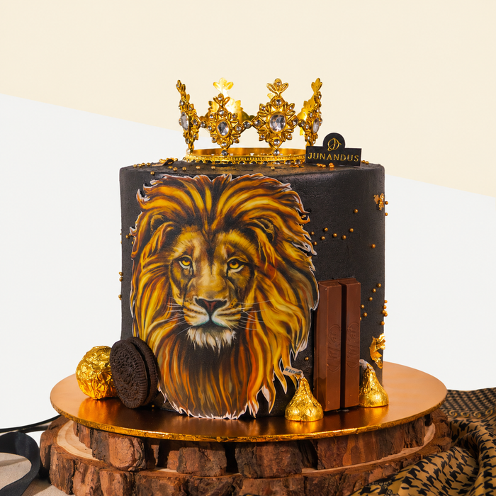 Majestic Lion Designer Cake 6 inch