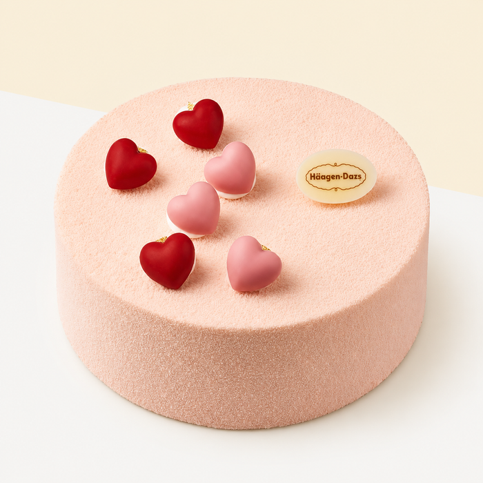 Berry In Love Ice Cream Cake