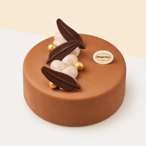 Cocoa Delight Ice Cream Cake