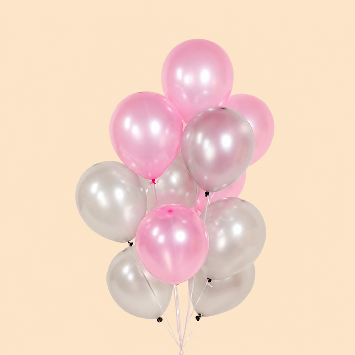 Helium Balloons 12 Pieces