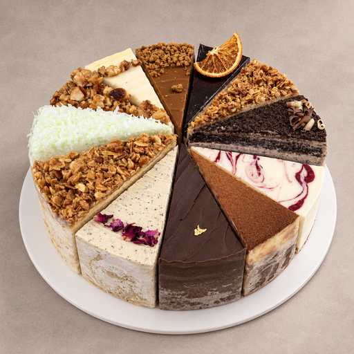 Assorted Cake Slice Box (12pcs)