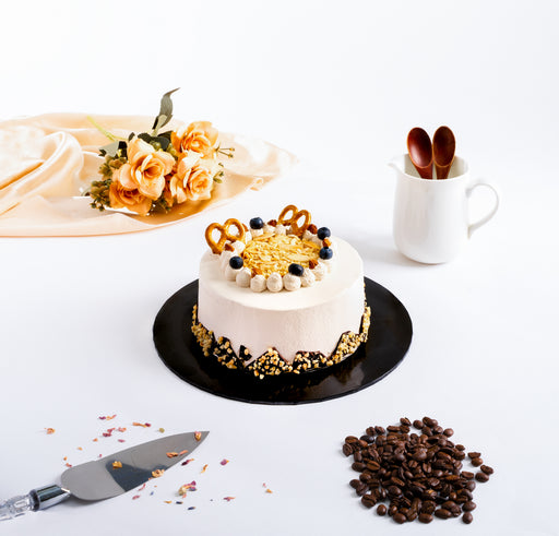 Coffee Almond Cake
