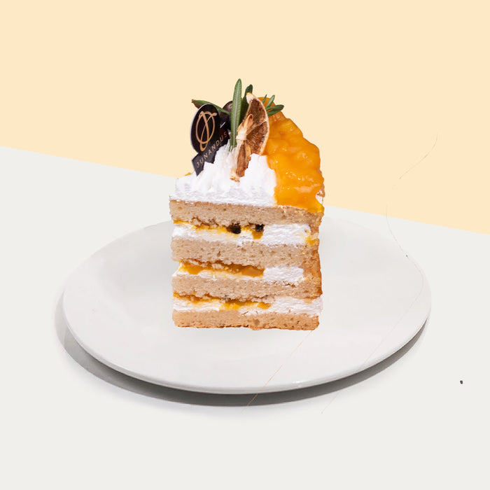 Mango Passion Vegan Naked Cake 6 inch - Cake Together - Online Cake & Gift Delivery