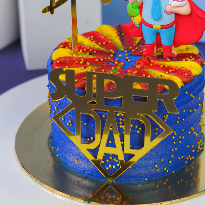 Superdad - Cake Together - Online Father’s Day Cake & Gift Delivery