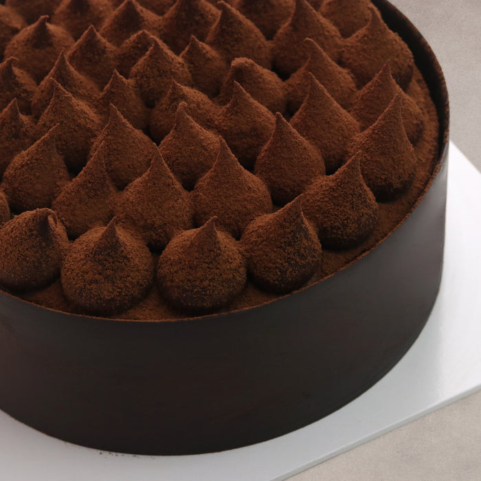 Dark Chocolate Mille Crepe Cake 6“