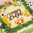 Soccer Square Party Cake 8 inch