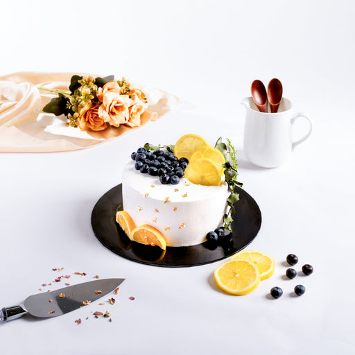 Lemon Summerberry Cake
