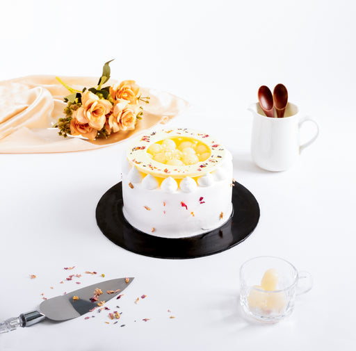 Longan Vanilla Cake