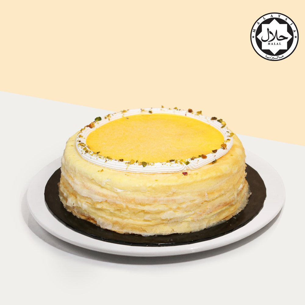 Tropical Mango Mille Crepe 6 inch
