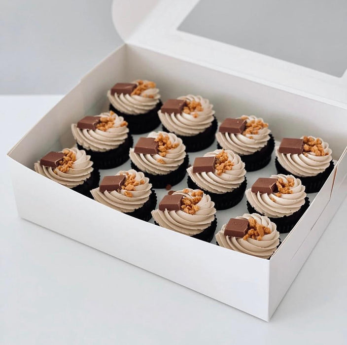 Toffee Caramel Cupcakes