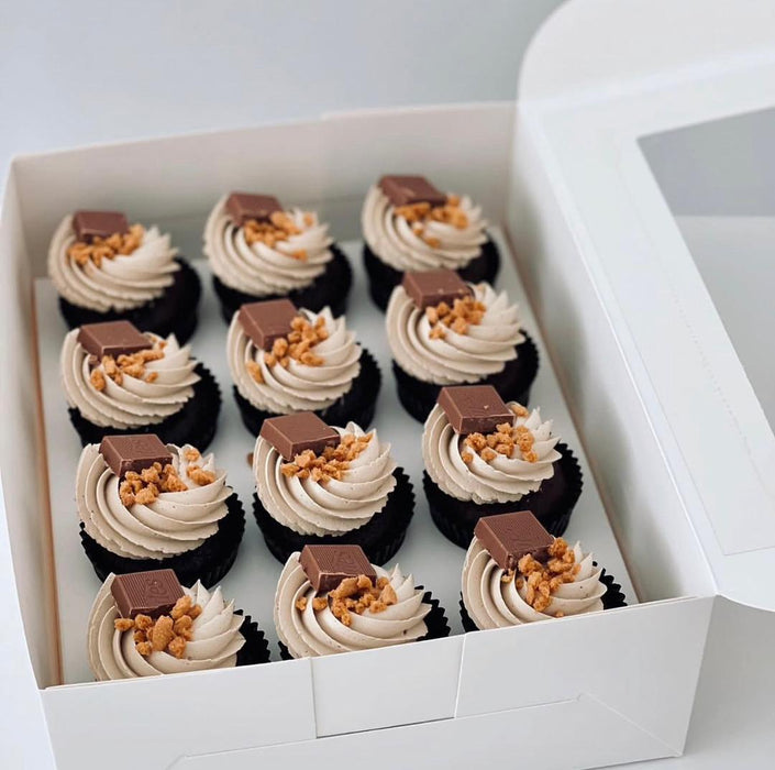 Toffee Caramel Cupcakes