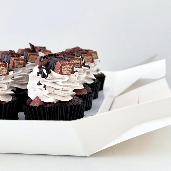 KitKat Stuffed Cupcakes