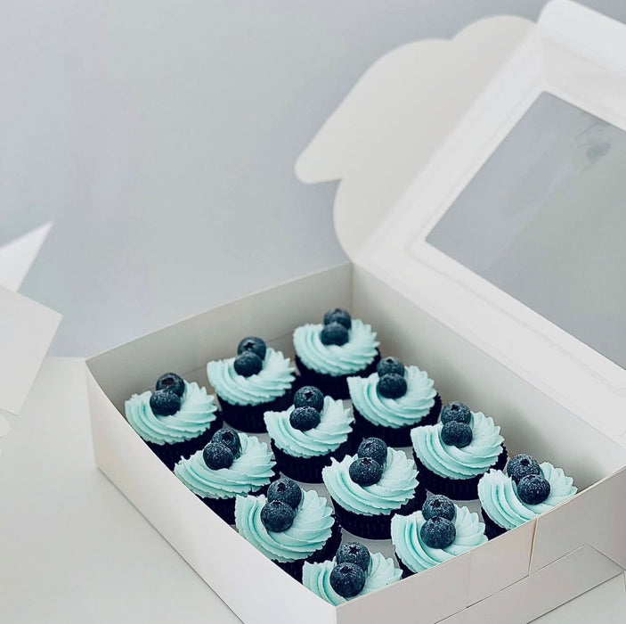 Blueberry Chocolate Cupcakes