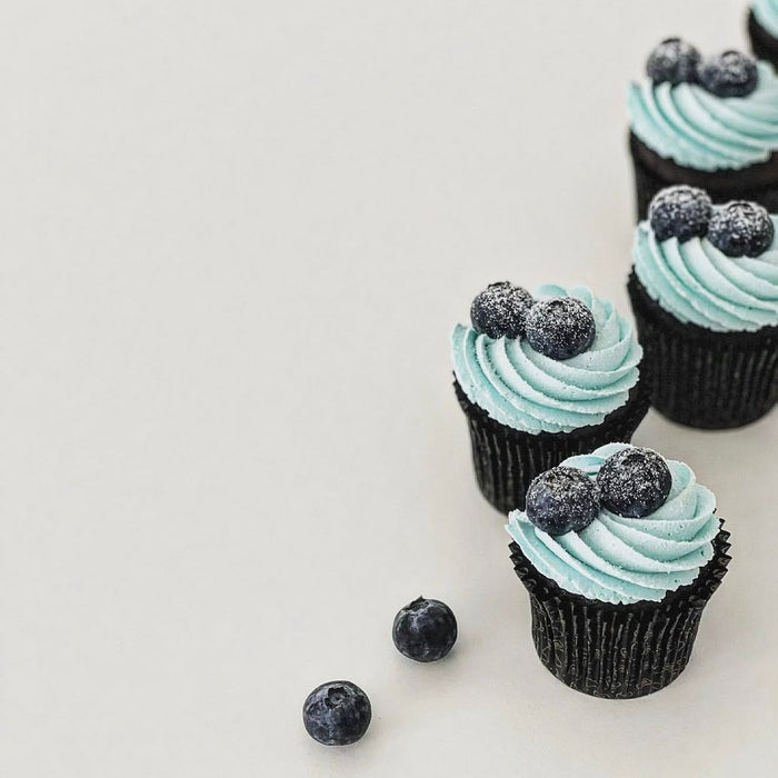 Blueberry Chocolate Cupcakes