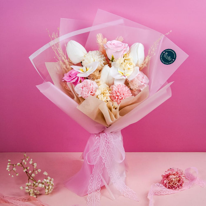 Vivienne Bouquet (Preserved & Soap Flower)