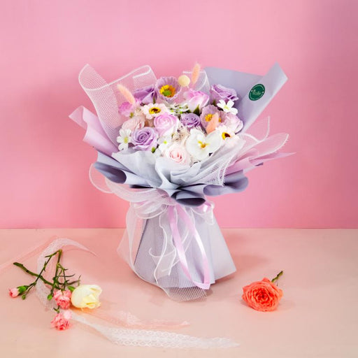 Cassadra Bouquet (Preserved & Soap Flower)