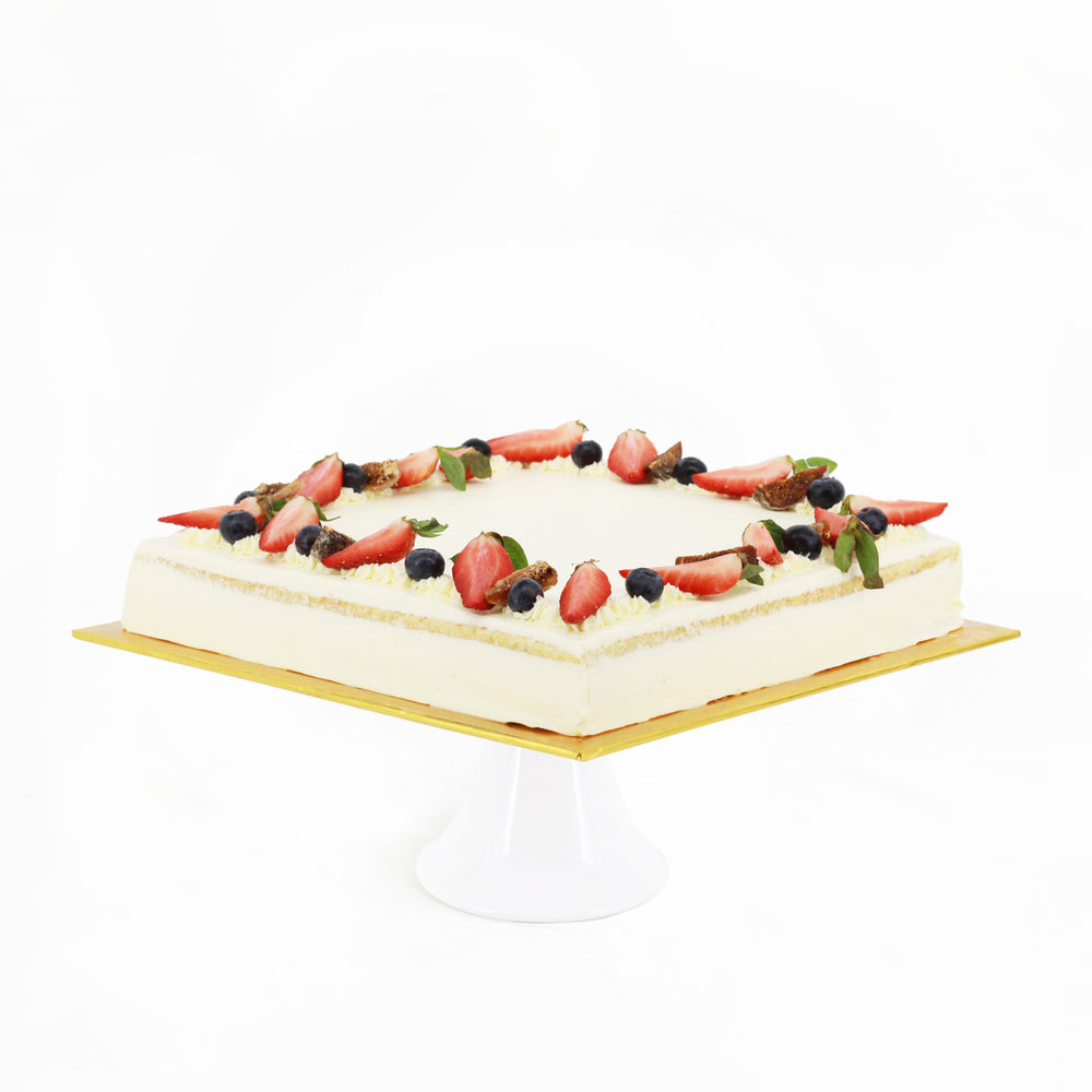 Victoria Chocolate Square 10 inch - Cake Together - Online Birthday Cake Delivery