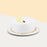Japanese sponge cake with fresh vanilla cream, mango and coconut mousse