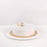 Logan flavoured cake, with longan pudding layer, frosted with fresh cream