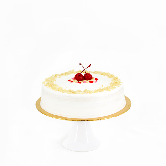 Vanilla sponge change, filled with cempedak chunks